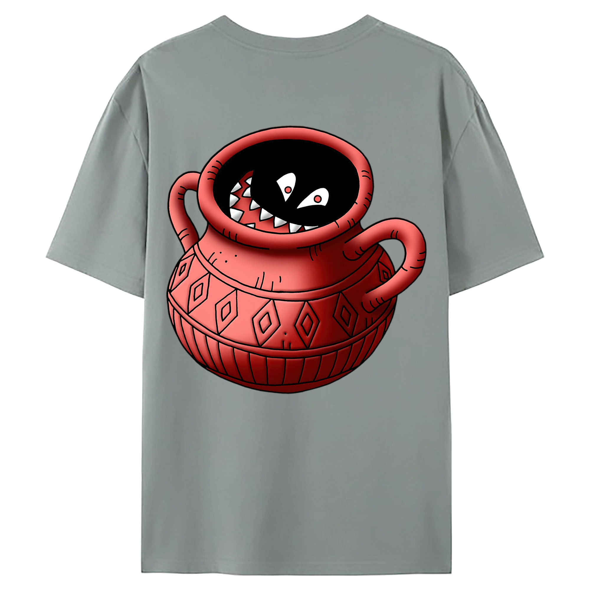 （画像用） ドラゴンクエスト Doragon Kuesuto Dragon Quest 綿100％ メンズ半袖Tシャツ（バックプリント） 通気性